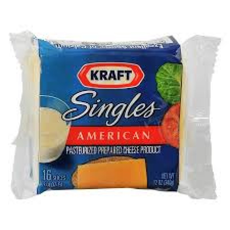 KRAFT AMERICAN SINGLES 16OZ